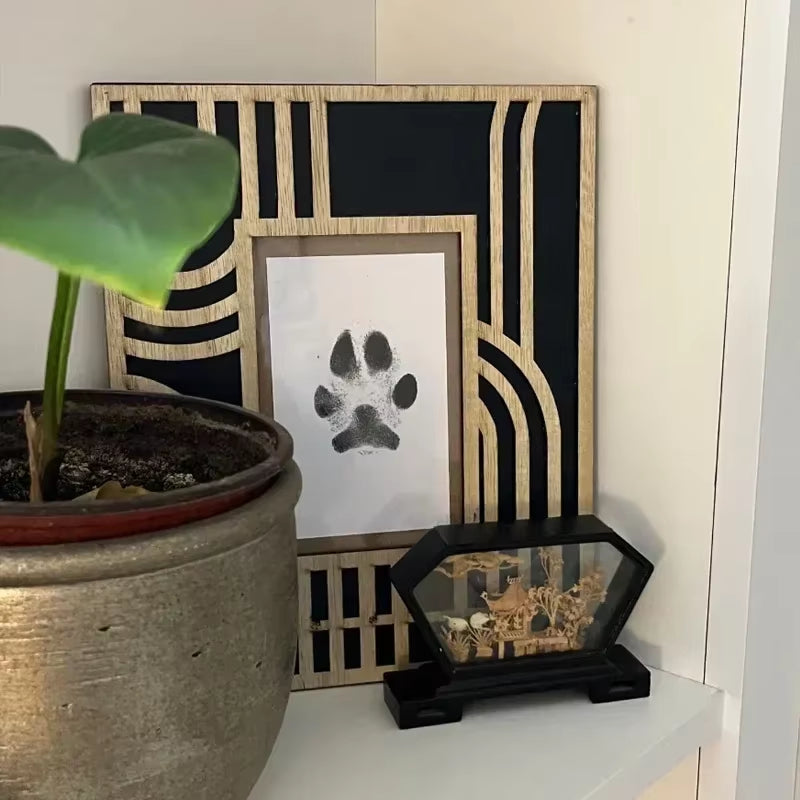 Pet Footprint and Handprint Pad - Safe, Non-Toxic Printing for Dogs and Babies - Essential Pet Accessories