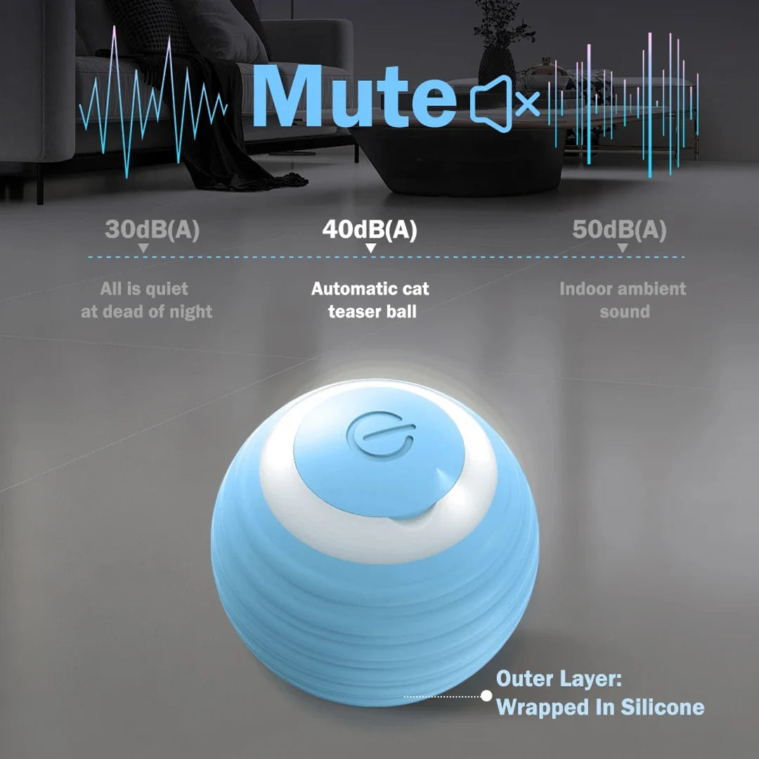Smart Electronic Interactive Cat Ball Toy - Engaging Play Accessory for Cats