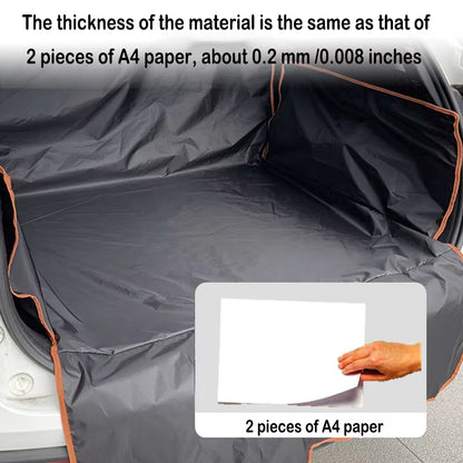 Premium Waterproof Cargo Liner for SUVs - Universal Fit Trunk Seat Cover for Rear Cargo Area