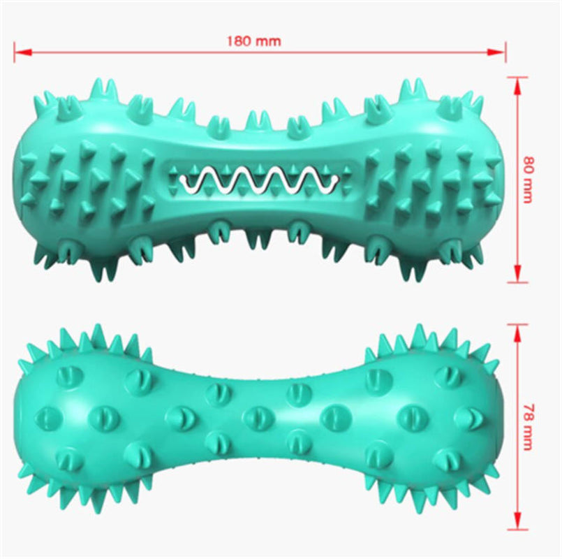 Rubber Molar Stick Chew Toys for Aggressive Dogs - Oral Health Cleaning Solution