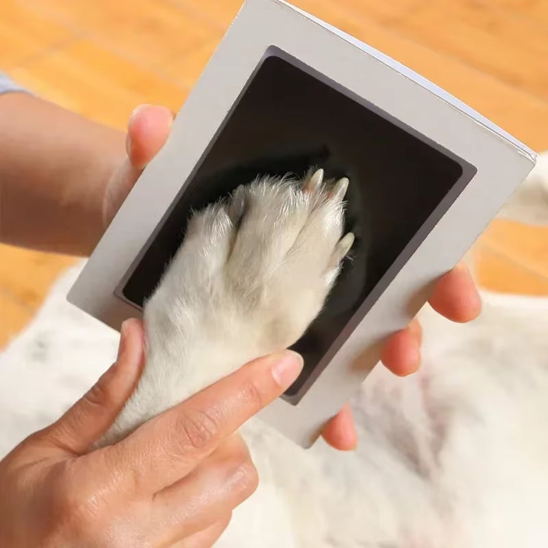 Pet Footprint and Handprint Pad - Safe, Non-Toxic Printing for Dogs and Babies - Essential Pet Accessories