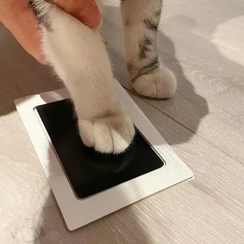 Pet Footprint and Handprint Pad - Safe, Non-Toxic Printing for Dogs and Babies - Essential Pet Accessories