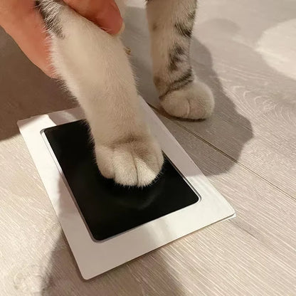 Pet Footprint and Handprint Pad - Safe, Non-Toxic Printing for Dogs and Babies - Essential Pet Accessories