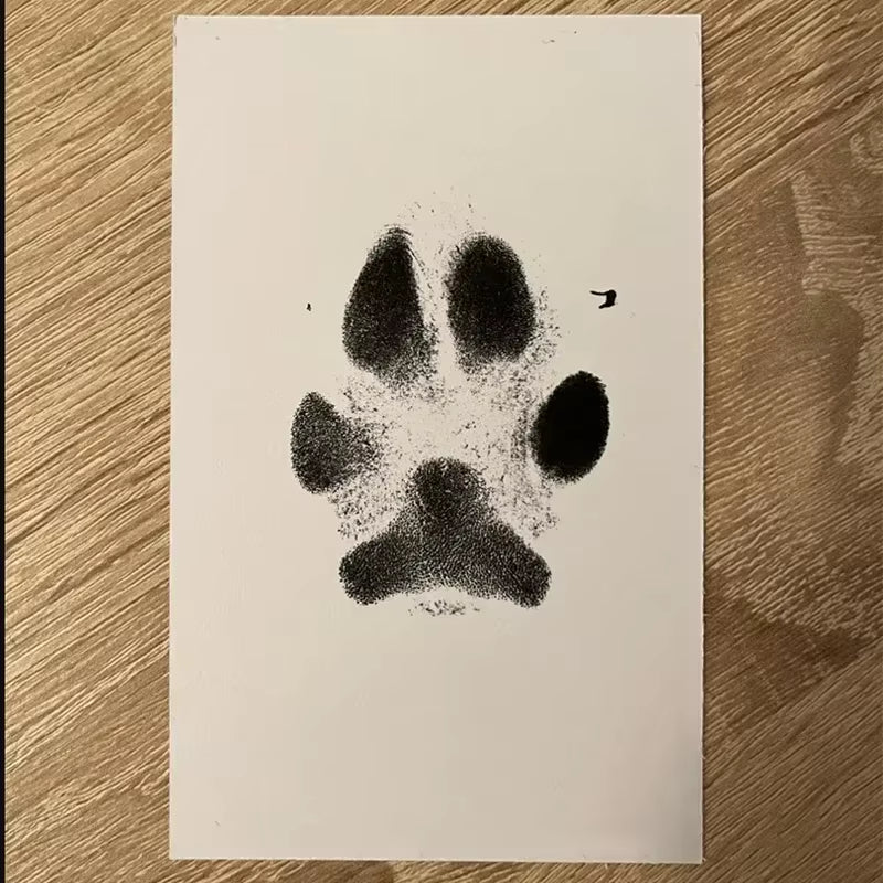 Pet Footprint and Handprint Pad - Safe, Non-Toxic Printing for Dogs and Babies - Essential Pet Accessories