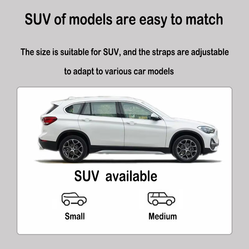 Premium Waterproof Cargo Liner for SUVs - Universal Fit Trunk Seat Cover for Rear Cargo Area
