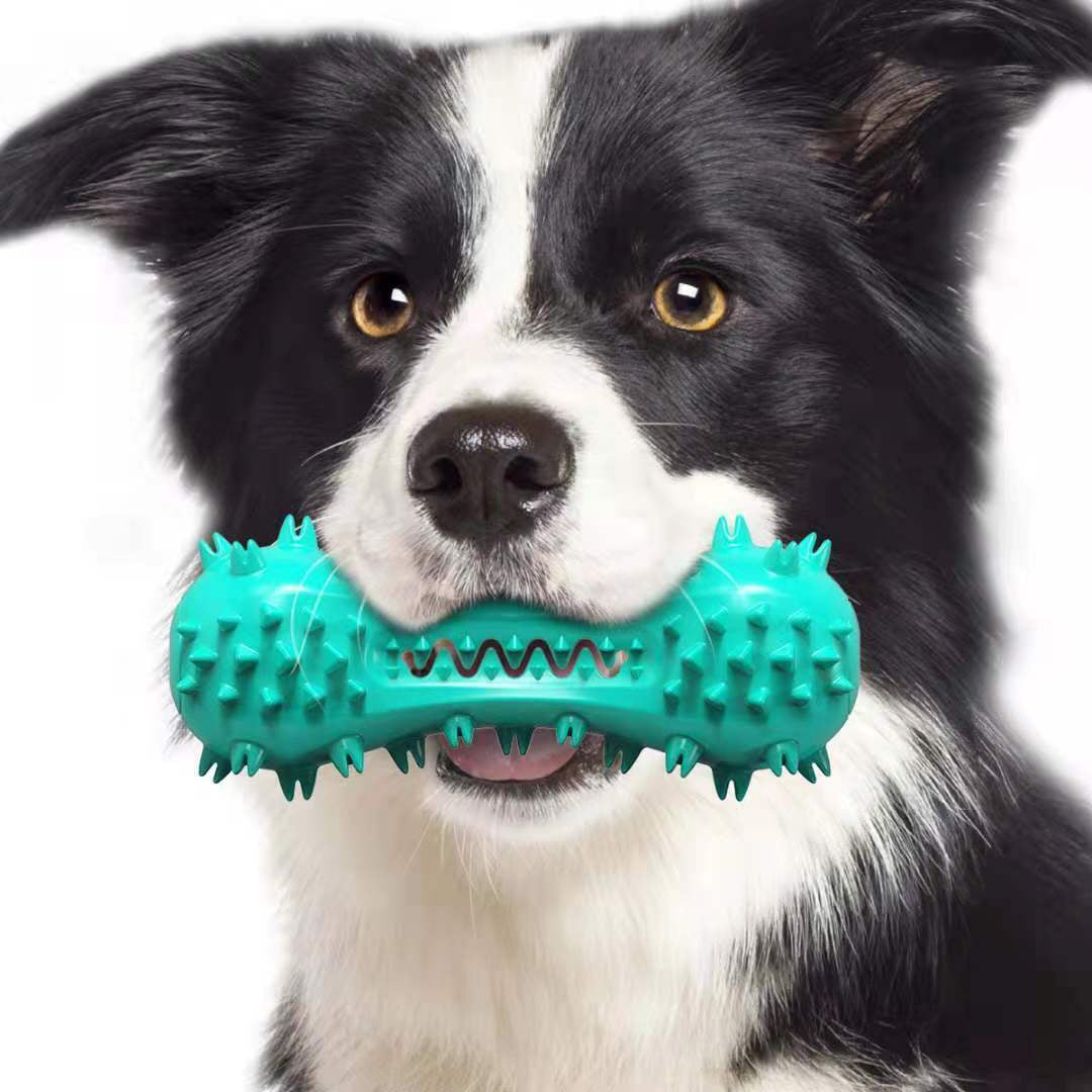 Rubber Molar Stick Chew Toys for Aggressive Dogs - Oral Health Cleaning Solution